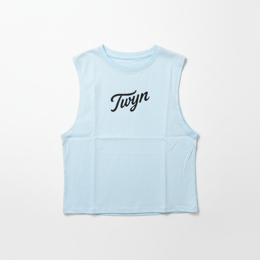 Muscle Tank - Pastel Blue